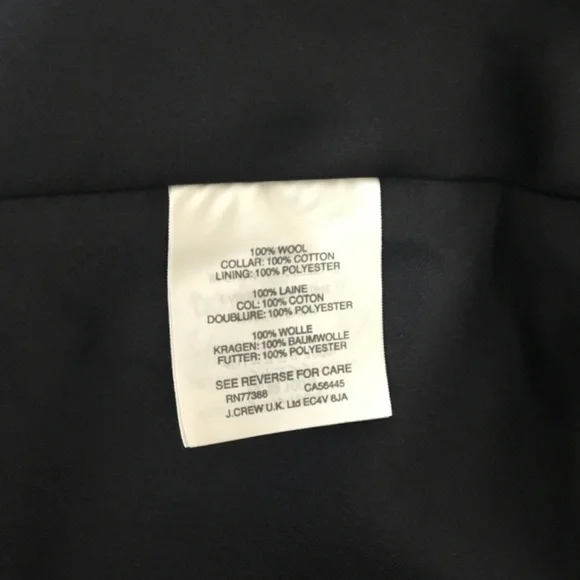 J.Crew Wool Zip Plaid Cape - Picture 9 of 15